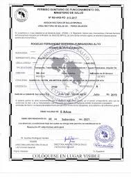 Permiso sanitario de funcionamiento en Costa Rica