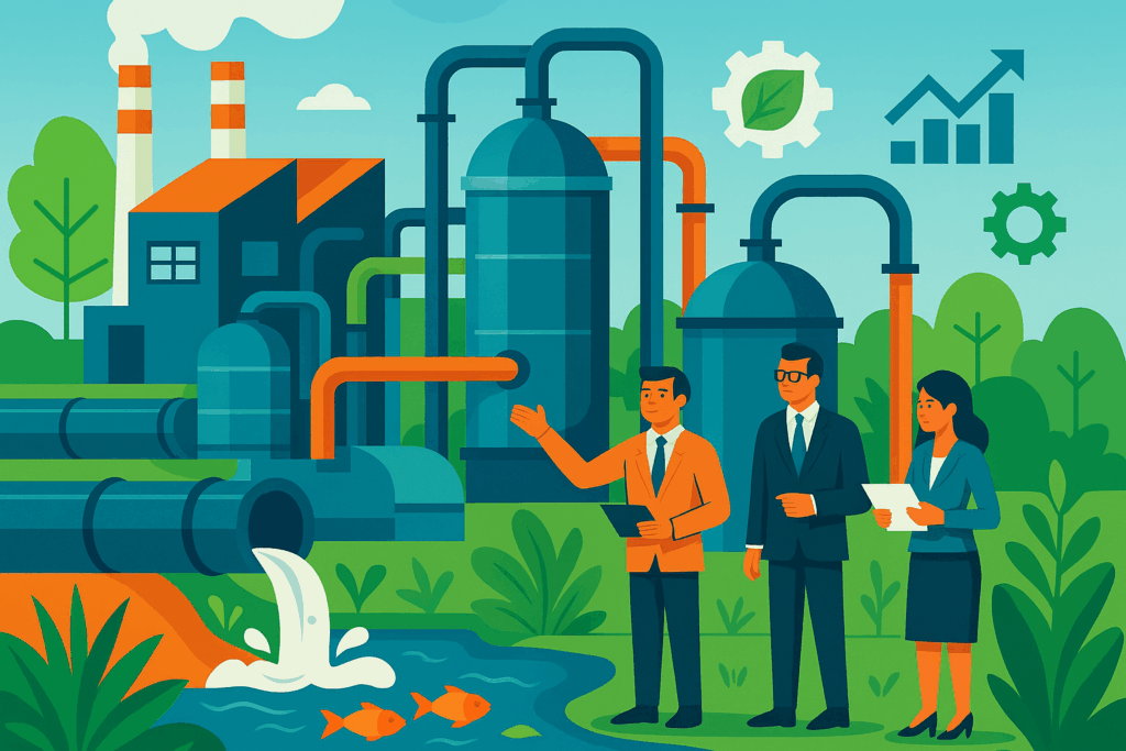 Aguas residuales: una gestión inteligente para la sostenibilidad empresarial