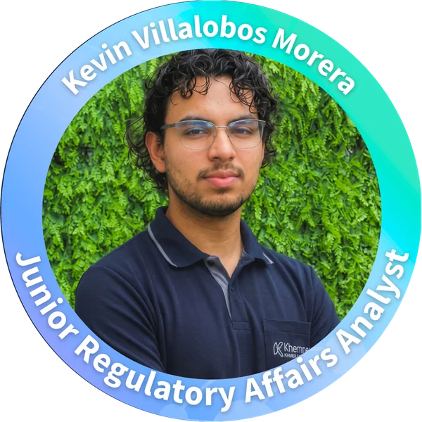 Kevin Villalobos Morera, Junior Regulatory Affairs Analyst de Khemnet